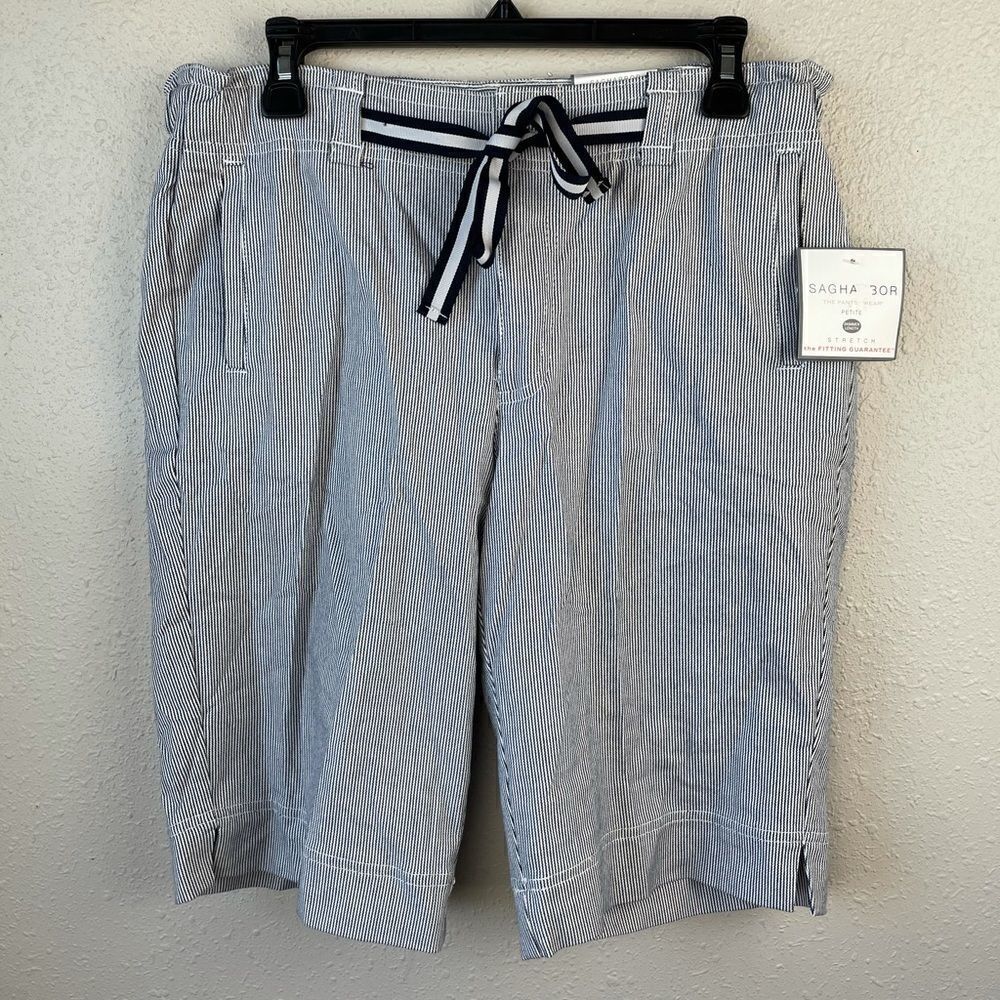 NWT Sag Harbor Stretch Shorts Size Petite 10